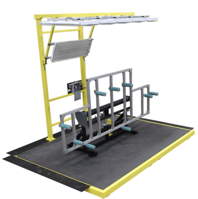 Manual Lift & Tilt Panel Finishing Stand 1 Alternative Engineering